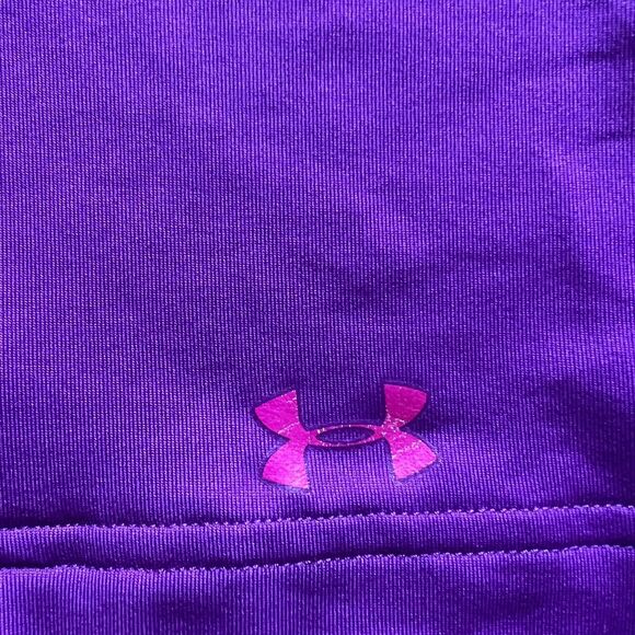 Under Armour Hoodie Women's Size S Evo ColdGear Hooded Sweatshirt Purple 1210362 - Picture 3 of 7